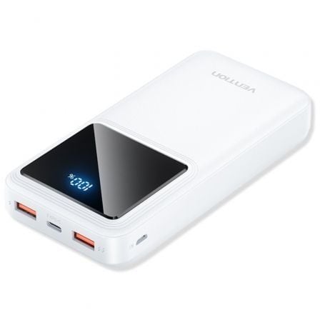 Powerbank Vention / 20000mAh / 22.5W / Branco Exclusivo Online - RMCLICK