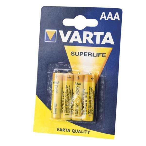 Conjunto de 4 pilhas AAA - R03 - RMCLICK