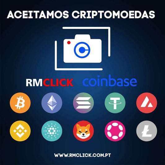 Já disponível Pagamentos com Criptomoedas - RMCLICK
