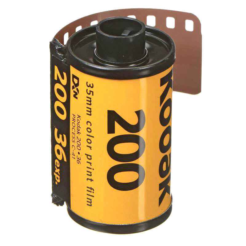 FILME KODAK GOLD 200 135-36 CORES