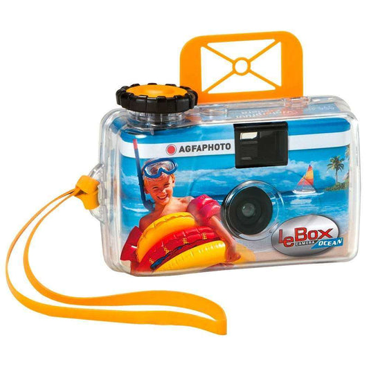 Maquina Fotográfica AGFA DESCARTAVEL LEBOX 400 OCEAN RMCLICK