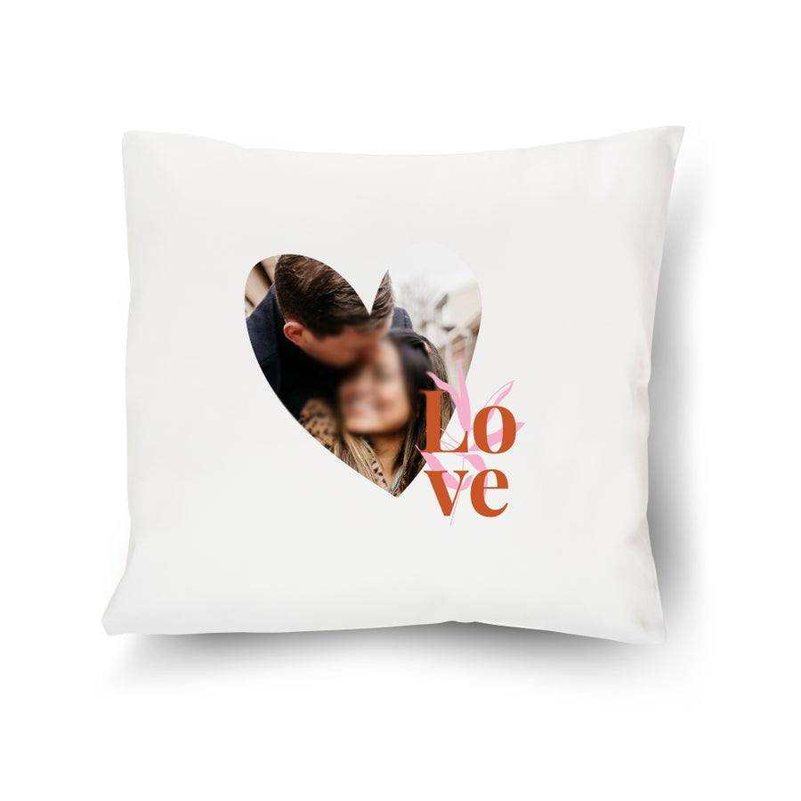 Almofada Branca Personalizada Com Texto ou Imagem - RMCLICK