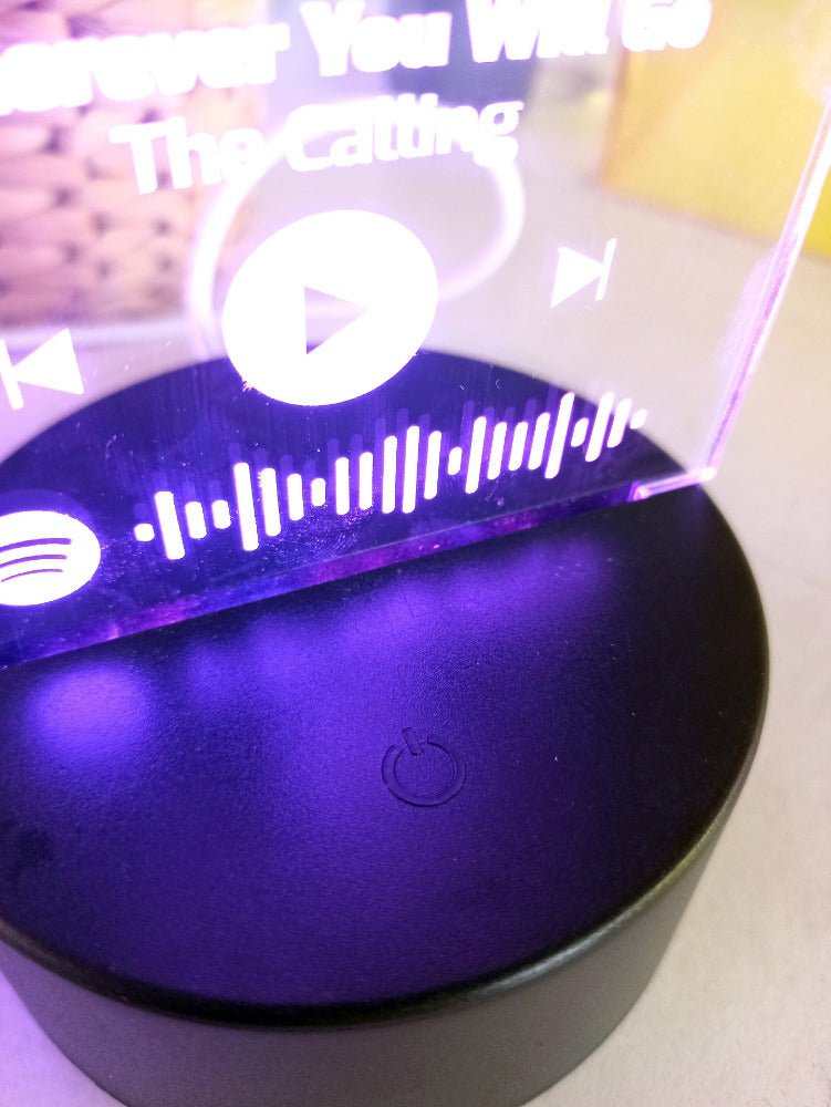Candeeiro Led Acrílico Personalizado Com Shopify Code - RMCLICK