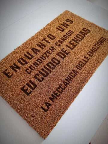 Tapete de Coco Personalizado - RMCLICK